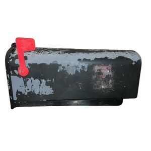 MAILBOX|  PLASTIC POST MOUNT MAILBOX